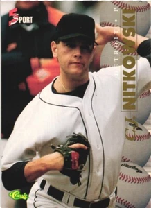 1995 Classic Five Sport #108 C.J. Nitkowski Detroit Tigers - Picture 1 of 2