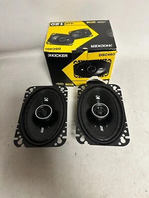 Altavoces estéreo bidireccionales para automóvil Kicker 43DSC4604 4x6 - PAR Foto 1 de 3