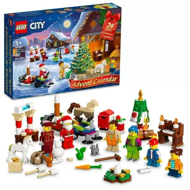 LEGO 60352 City (DAMAGED BOX) 2022 Advent Calendar Building Set 287 Pieces NEW - Image 1 of 1