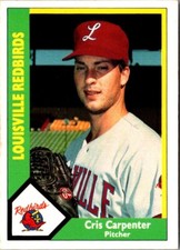 1990 CMC Cris Carpenter #103 Louisville Redbirds