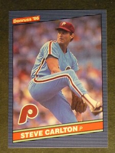 1986 Donruss Steve Carlton #183 Phillies NM/MT or Better