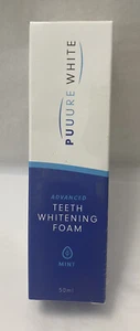 Neu Puure White Teeth Whitening Foam 50ml Minzgeschmack (SH9) - Bild 1 von 3