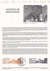 Document philatélique 1er jour 26- 1986 Bastide de Monpazier
