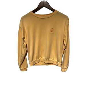 Roxy Yellow Sweatshirt Size XS