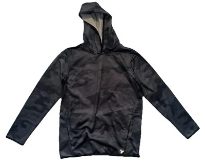 Nueva Sudadera con Capucha Negra Camuflada Antigua Azul Marino Activa Manga Larga Juvenil XL 14-16 Foto 1 de 4