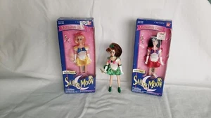 VTG 1995 Sailor Moon 6" Adventure Dolls Bandai Figures Mars, Jupiter, Venus - Picture 1 of 7