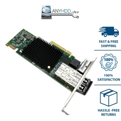 Emulex Corp P006931 4-Port PCIe (2x 10Gb FCoE, 2x 1GbE RJ45) Ethernet Adapter - Image 1 of 3