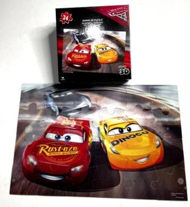 3D Disney Pixar Cars 24-Piece Puzzle - 18"x12" - Ages 4+ - EUC - Picture 1 of 5