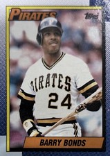1990 Topps Barry Bonds Pittsburgh Pirates #220 NMMT