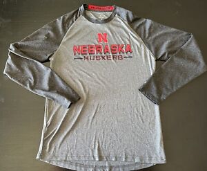 Colosseum Red Property Of Huskers Nebraska Long Sleeve T-Shirt Men's Large