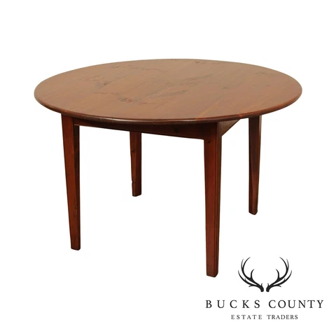 Cane Farm Colonial Reproduction Custom Round Round Pine Farmhouse Table Cover