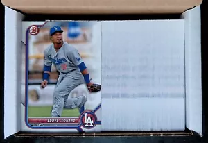 LOTE 250X - EDDYS LEONARD DODGERS 2022 BOWMAN DRAFT #BD-150 - Imagen 1 de 3