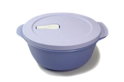 TUPPERWARE Mikrowelle CrystalWave 1,3 L flieder Mikro Micro Wave Pop Plus Fix - Bild 1 von 2