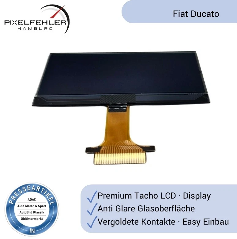 Velocímetro Premium LCD Display Fiat Ducato 3 · Cuadro de instrumentos modelo 250 Foto 1 de 3