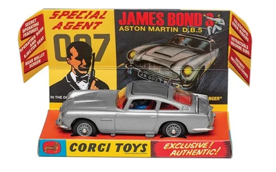 Corgi 1:46 - James Bond 007 Aston Martin DB5, Silver - 26101SRT Goldfinger - Image 1 of 2