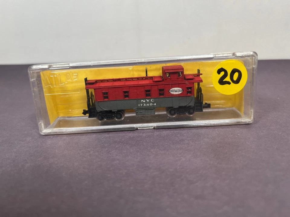 Atlas N Scale Train 3560 Undecorated Caboose New York Central NYC 173404 - Image 1 of 4