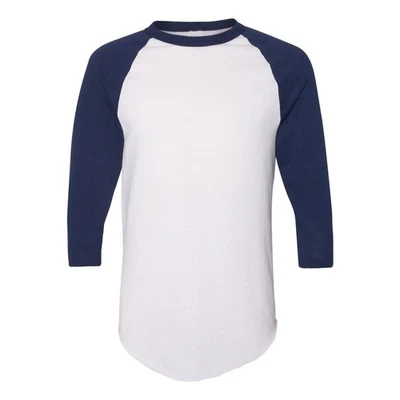 Augusta Sportswear Three-Quarter Raglan Sleeve Baseball Jersey - Image 1 of 3