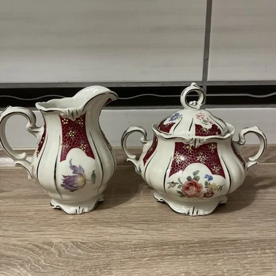 Zuckerdose Und Milchkännchen Alt , AL-KA Kunst Kronach - Bild 1 von 4