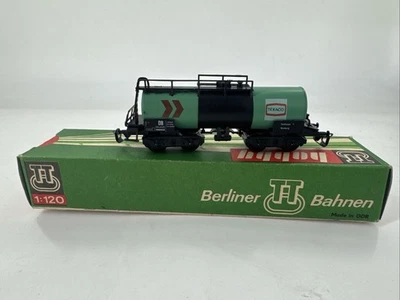 BTTB 5417 Spur TT DB Kesselwagen in türkis Texaco/sehr guter Zustand/OVP - Bild 1 von 2