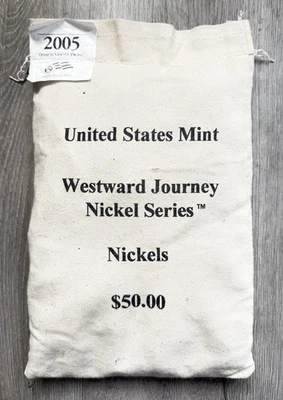 Bolso P Westward Journey Nickels Ocean 2005 a la vista sellado $50 cosido como nuevo Foto 1 de 2