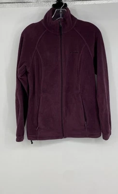 Columbia Womens Plum Long Sleeve Full-Zip Fleece Jacket Size Small - Image 1 of 4