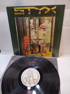 Styx  Grand Illusion 1977 LP Vinyl Album Record SP-4637 - Image 1 of 4