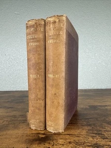 PRIMITIVE CULTURE BY E.B. TYLOR 1871 ~ MYTHOLOGY/PHILOSOPHY/RELIGION/ART/CUSTOMS - Bild 1 von 24