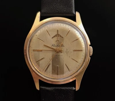 Vintage Plane Pilot Series USSR Raketa 2609 Airplane (1970s) Mechanical Watch - Image 1 of 4