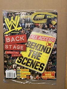 WWE Magazine Back Stage Special March 2, 2009 FACTORY SEALED Behind The Scenes - Picture 1 of 1