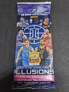Panini Illusions 2021-22 NBA Baloncesto Jumbo Value Pack Violonchelo Sellado de Fábrica - Imagen 1 de 3