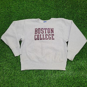 Vintage Champion Boston-College Eagles Sweatshirt Womens M 20x24 Reverse-Weave