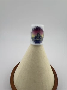 Dedal de porcelana vintage Walt Disney World Tailandia nuevo ¡¡LEER!!! - Imagen 1 de 4