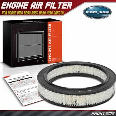 Filtro de aire del motor para Dodge B150 B250 B350 D100 D150 D250 W100 W150 W250 Dakota Foto 1 de 4