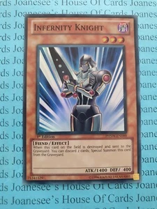 Infernity Knight PHSW-EN099 Super Rare Yu-Gi-Oh Card 1st Edition New - Picture 1 of 3