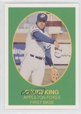 1990 Boxscores Enterprises Appleton Foxes David King #16