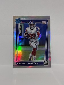 2021 Donruss Optic Rated Rookie Kadarius Toney Silver Holo #212