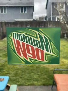 Mountain Dew Werbeaufkleber 10 Stück - Bild 1 von 3