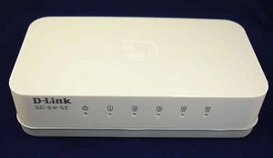 D-Link GO-SW-5E Switch 5p 10/100Mbps Green - Imagen 1 de 5