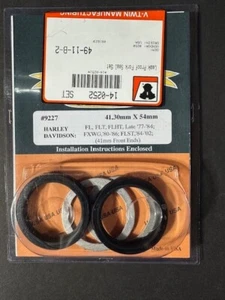 V-TWIN AMERICAN CLASSIC LEAK PROOF FORK SEAL SET - Picture 1 of 3