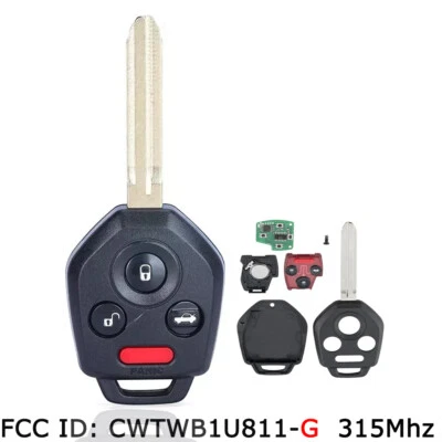 1x Remote Key Fob For 2013-2018 Subaru Forester Impreza WRX WRX STI CWTWB1U811 G - Image 1 of 4