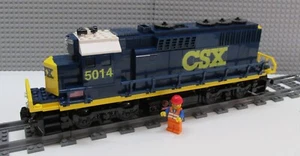 Custom Train CSX GP40 updated color  -Engine Read Item Description- - Picture 1 of 6