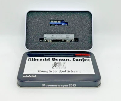 Z Scale Marklin 80024 Museumswagon 2013 Open Freight Gondola Original Tin (A) - Image 1 of 4