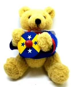 Applause Bears In Toyland Weihnachten 9 Zoll hellbrauner Plüschbär mit Gelenken und Oberteil (G3) - Bild 1 von 5