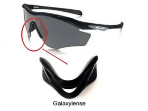 Galaxy Nose Pads Rubber Kits For Oakley M2 Frame XL Sunglasses Black - Picture 1 of 5