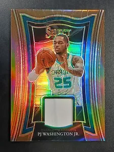 PJ Washington Jr. 2020-21 Panini Select Bronze Relikt Aufnäher/49 #SS-PJW... - Bild 1 von 2