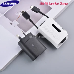 Samsung 25W Super Fast Charging Charger Adapter Galaxy S20 S21 S22 S23 Ultra 5G - Photo 1 sur 12