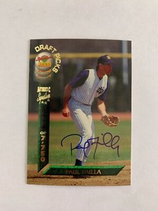 1994 Signature Rookies Draft Picks Signatures #59 Paul Failla /7750 AUTO