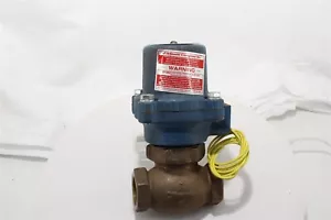 JD Gould Q230 1" NPT Bronze Solenoid Valve | Normally Closed | 5–100 PSI - Picture 1 of 11