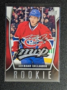 68 Brendan Gallagher - MVP Rookie - UD 2013-14 Series One 1 - Upper Deck - Bild 1 von 2