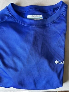 Camisa Columbia PFG Para Hombres XL Azul LS Tidal Sands Camiseta Cuello Redondo Equipo de Pesca Nueva con Etiquetas - Imagen 1 de 5
